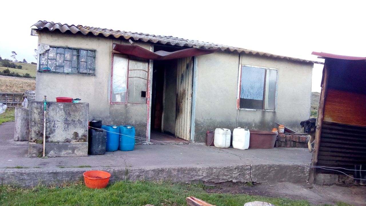 Behausung in Kolumbien